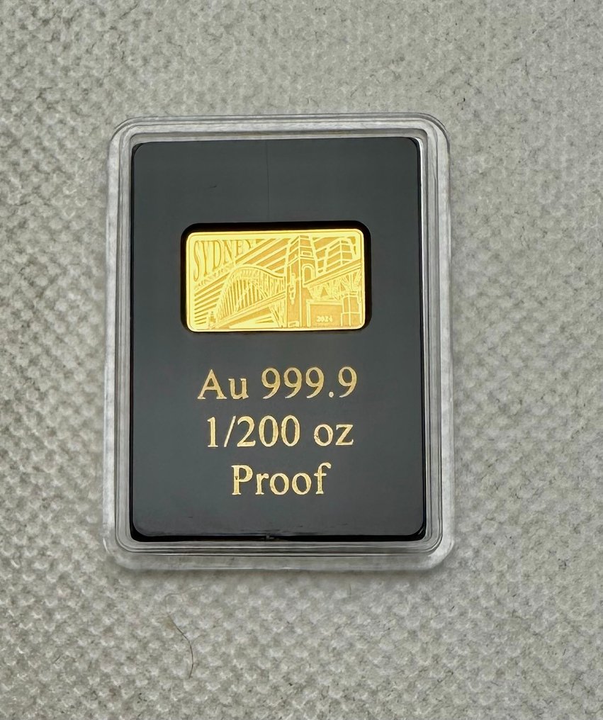 Salamon-szigetek. 10 Dollars Sydney , oro 1/200 Oz (.999) Proof (Nincs minimálár) #1.0