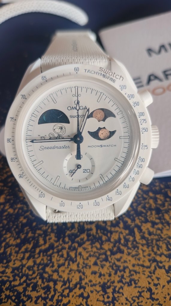 Omega x Swatch - MoonSwatch. Mission to Earthphase Moonshine Gold - Ingen reservasjonspris - Unisex - 2022 #1.0