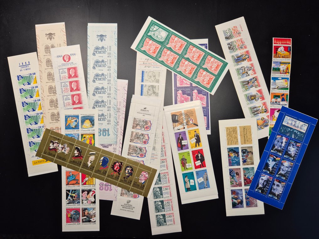 法國 1964/1999 - 散装、全新邮票块、带和册，用于邮资或收藏。 - Yvert #1.0