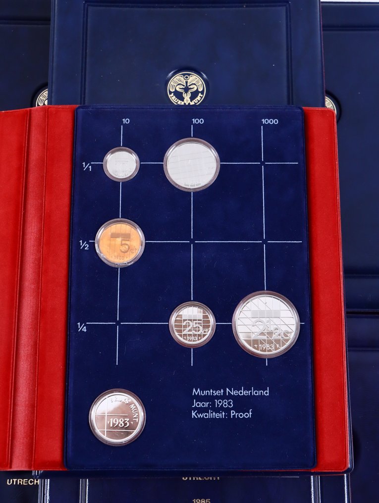 Nederland. 1982 / 1995 Proofsets (Zonder minimumprijs) #2.1