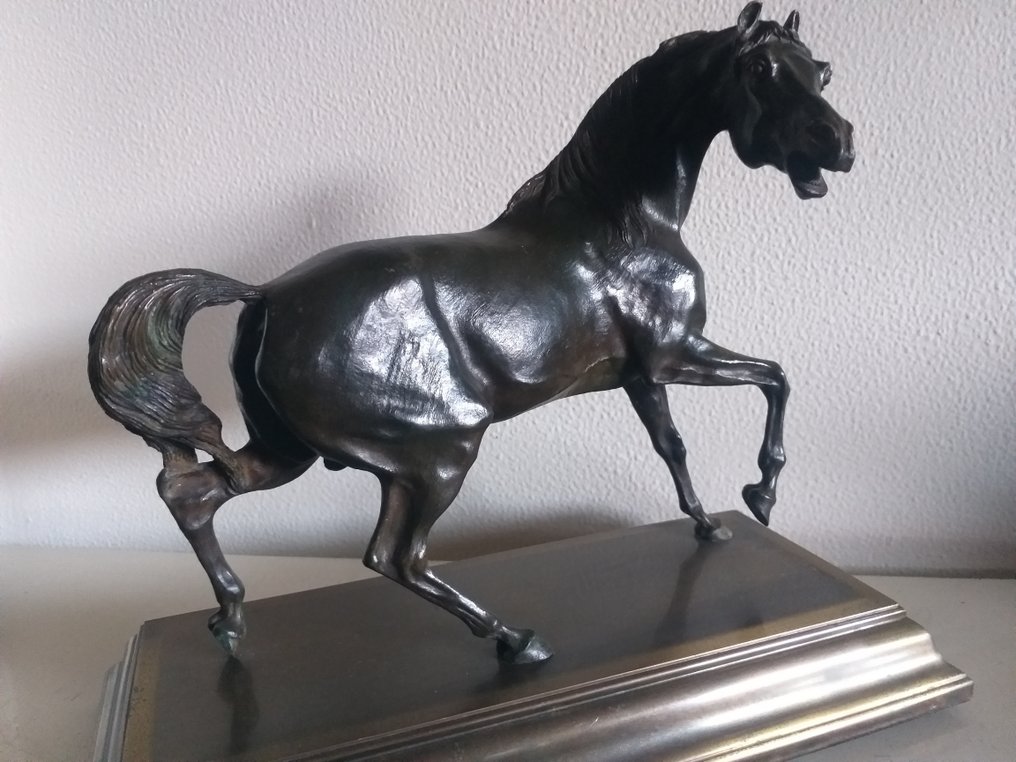 雕塑, El Caballo - 32 cm - 铜绿青铜 #2.1