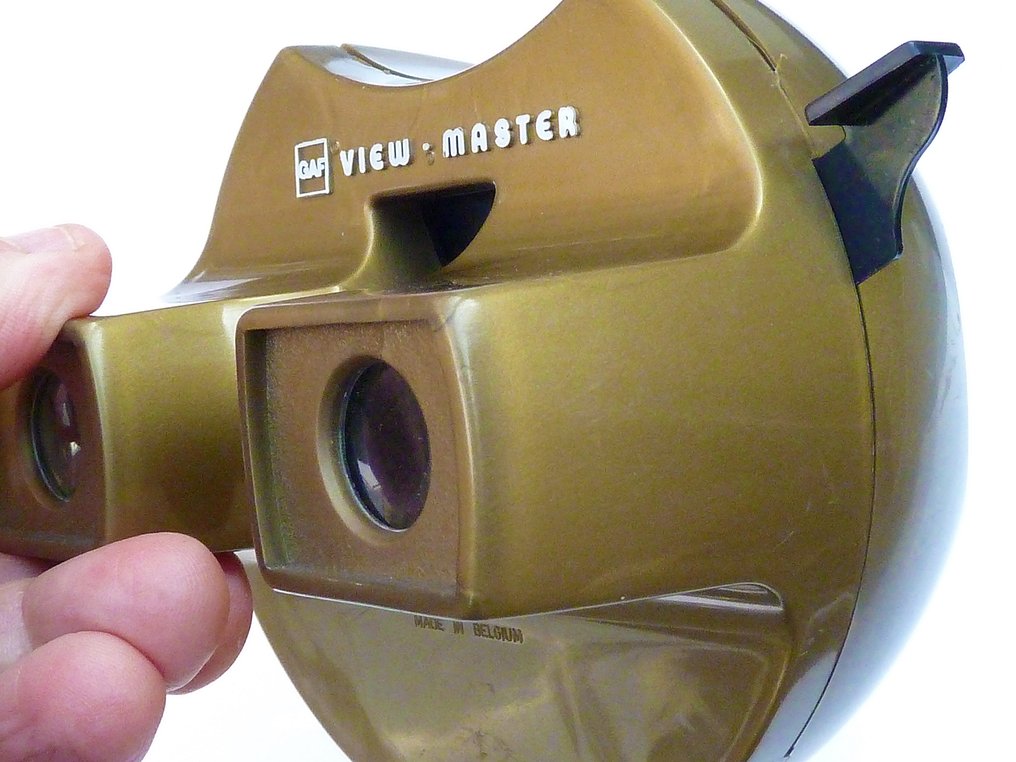 Viewmaster Gold / Gouden model K - de zeldzaamste kleur Μπομπίνα viewmaster #2.1