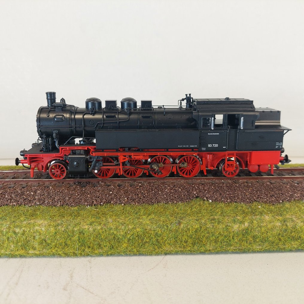 Roco H0 - 43255 - Locomotiva com vagão de carvão (1) - BR 93 720 - DB #2.1