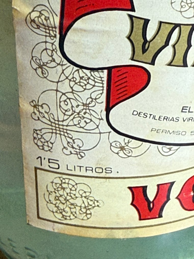 Virben - Vodka - b. 1970s - 1.5 Litres - 4 bottles #3.2