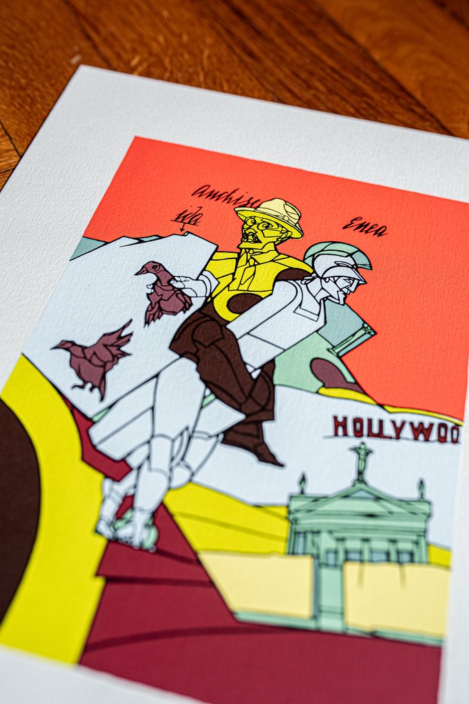 Valerio Adami (1935) - Ritratti Letterari, 2010 #3.2