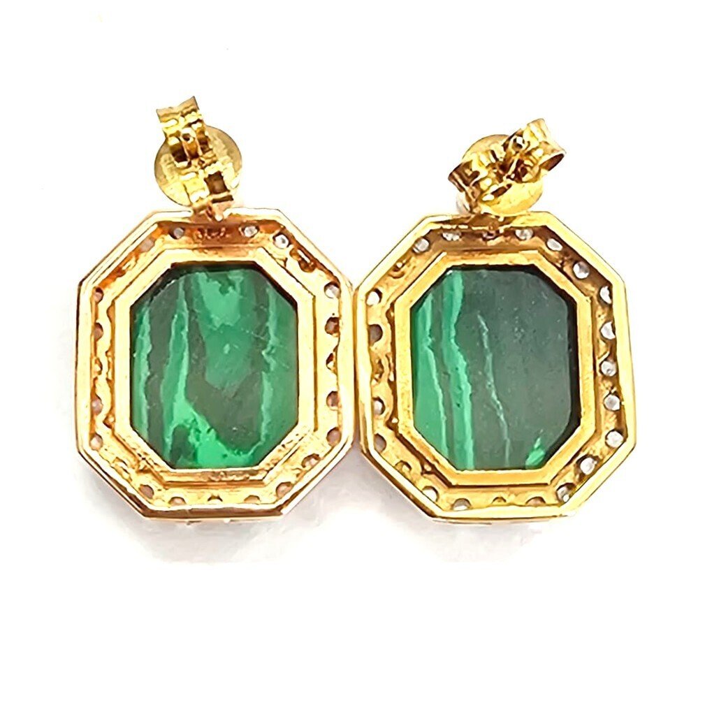 没有保留价 - 耳环 - 9 kt. 玫瑰金, 银 - 钻石 #3.2