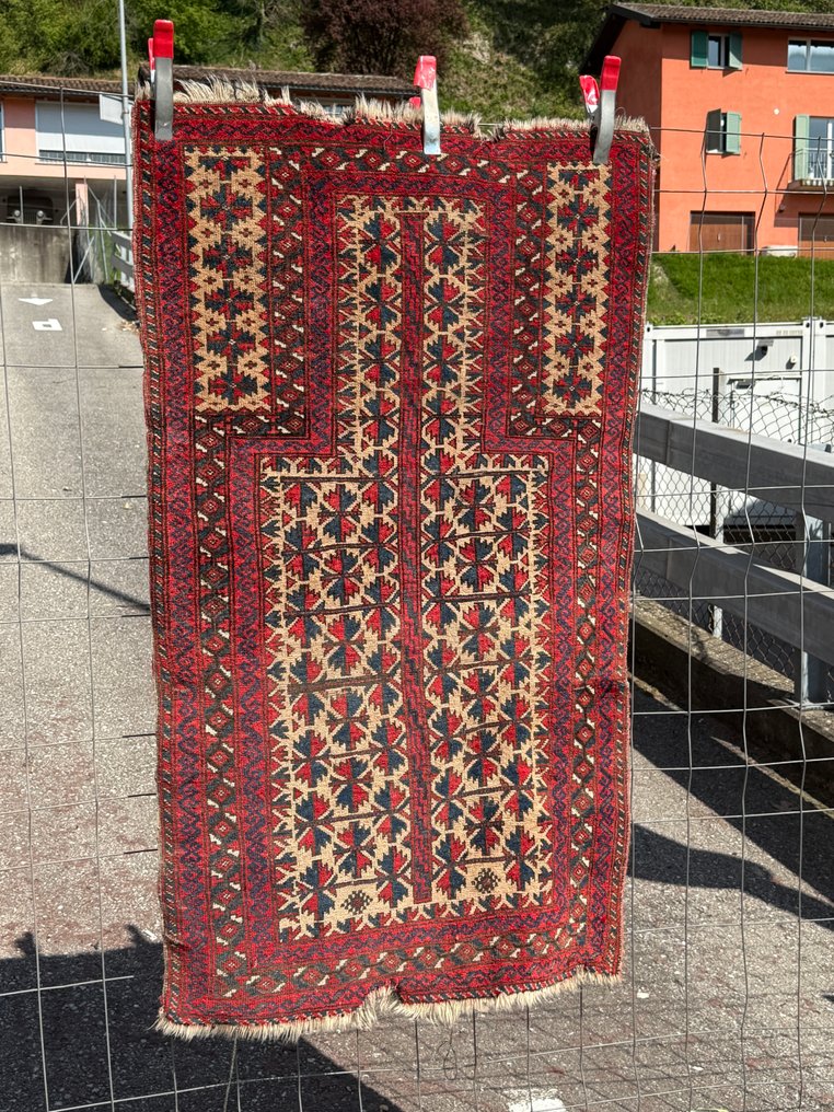 Afghansk Baluch - Tæppe - 140 cm - 81 cm #1.0