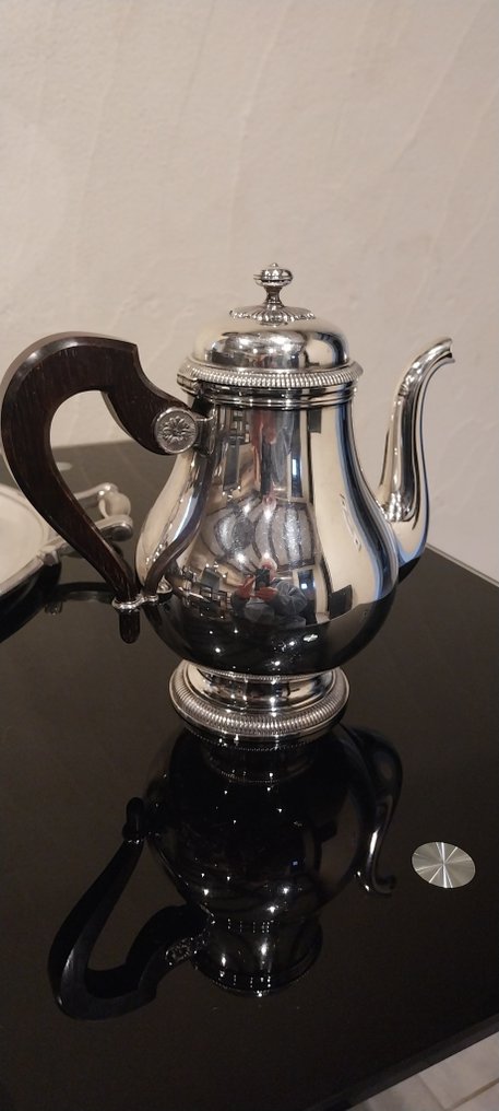 Christofle - Service à thé (8) - Lauzun - Bois d’ébène #3.2