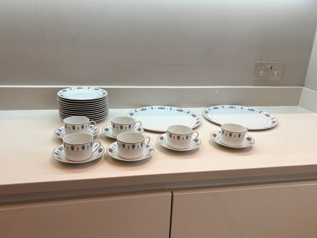 Christofle - 茶具 (26) - Ciselio - 骨瓷 #1.0