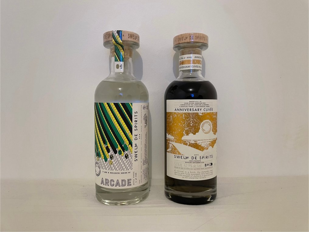 Hampden, Jamaica Blend Swell de Spirits - Anniversary Cuvée 2014 + Arcade for V&B  - 500ml - 2 μπουκαλιών #1.0