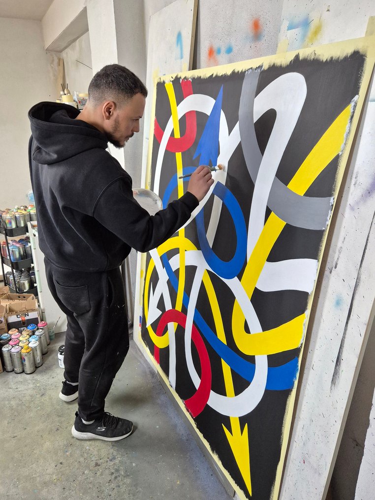 Hipo (1988) - Entangle Time (XXL Original artwork) #3.2