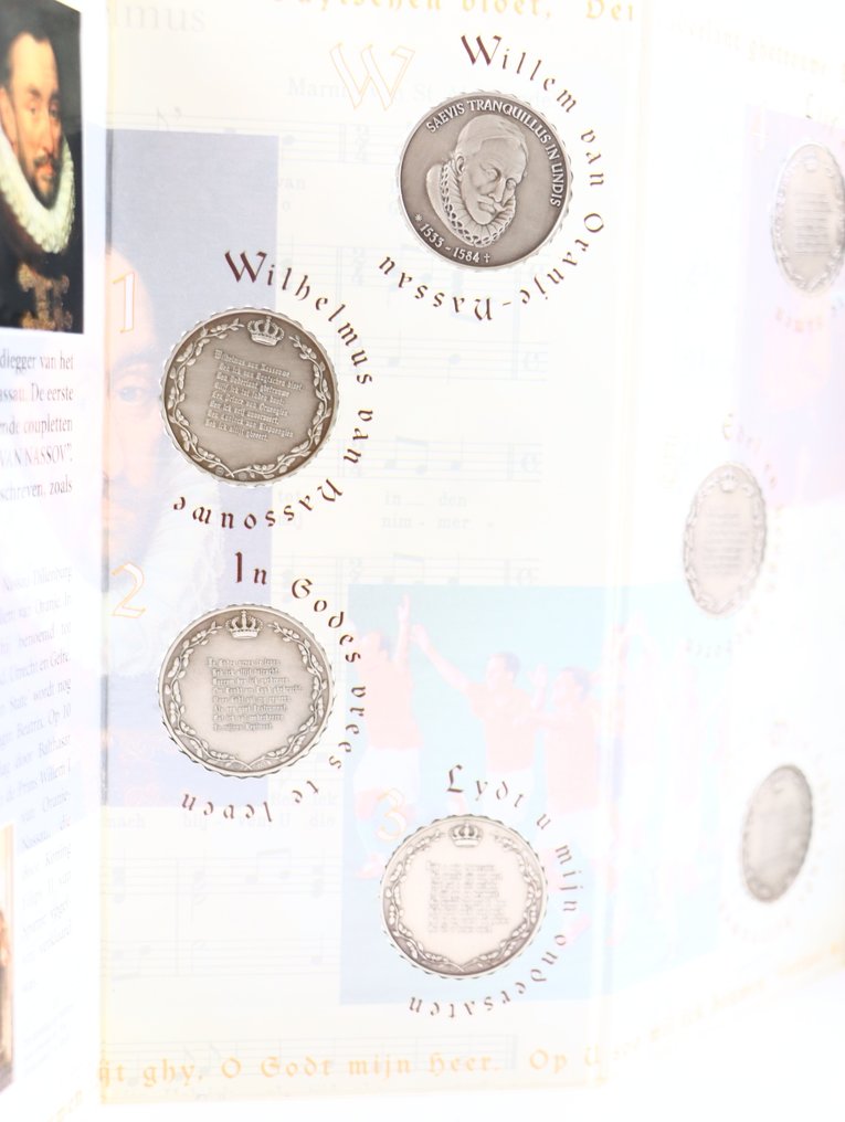 Netherlands. "Het Wilhelmus in 16 penningen" (No reserve price) #1.0