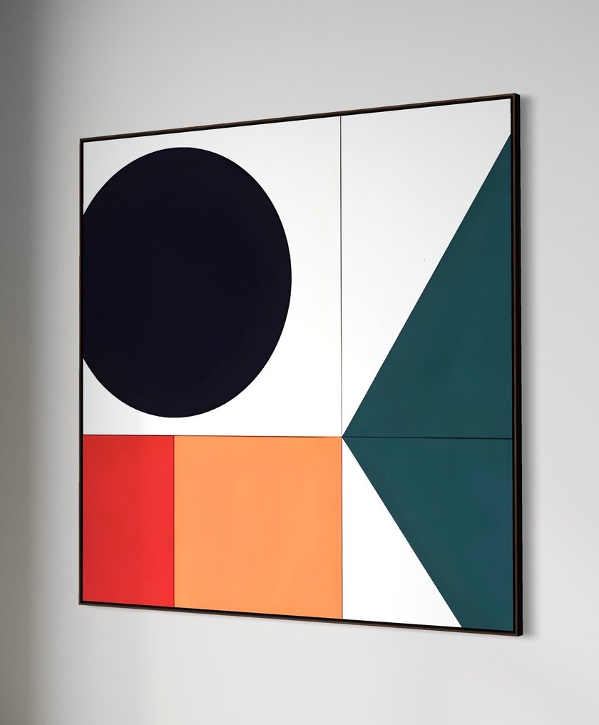 Jonathan Antony - Utopian # 1351.  XL Framed. 920 x 920 mm #3.2