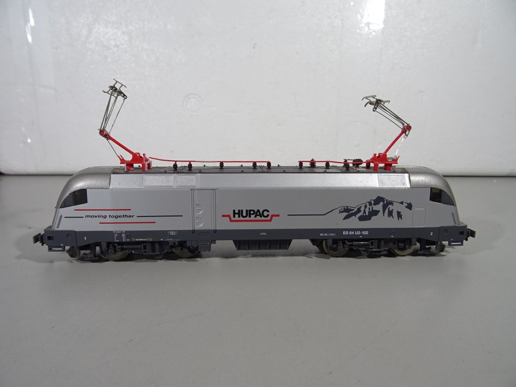 Piko H0 - 57414 - 電氣火車 (1) - 西门子电力机车 Hupac ES 64 U2 Taurus EP。 - DB #1.0