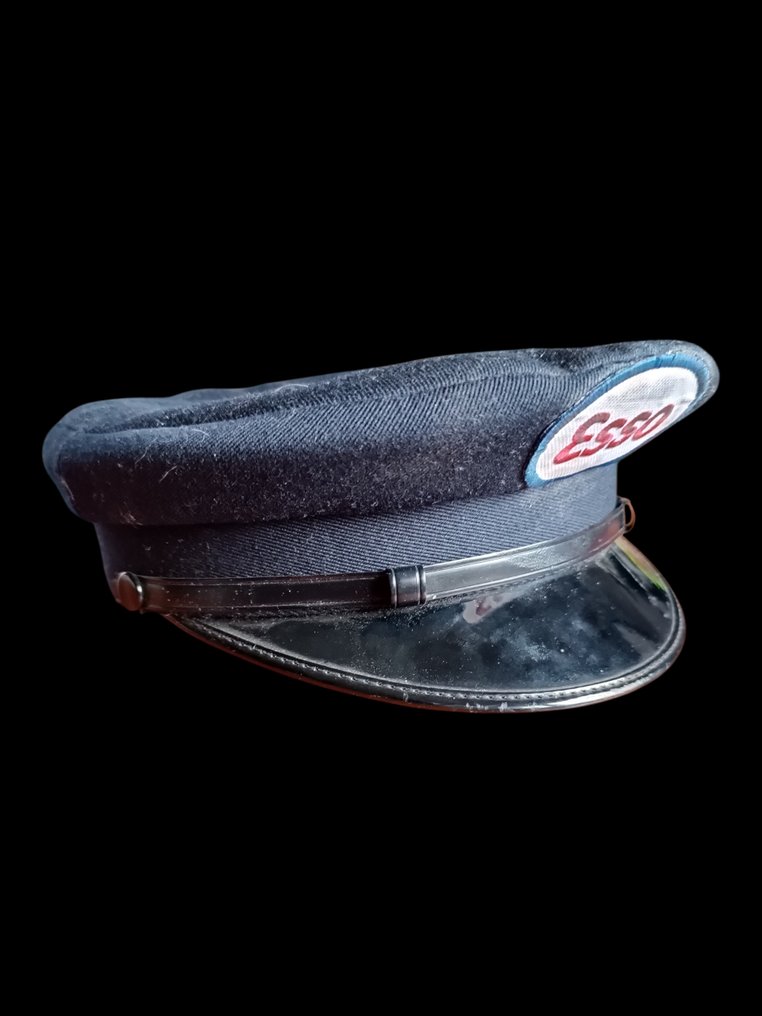 Petrol pump (1) - Esso - Ancienne casquette de pompiste esso - 1950-1960 #2.1