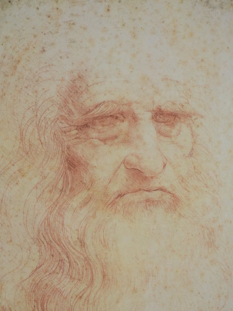 Léonard de Vinci (1452-1519) - Autoportrait #1.0