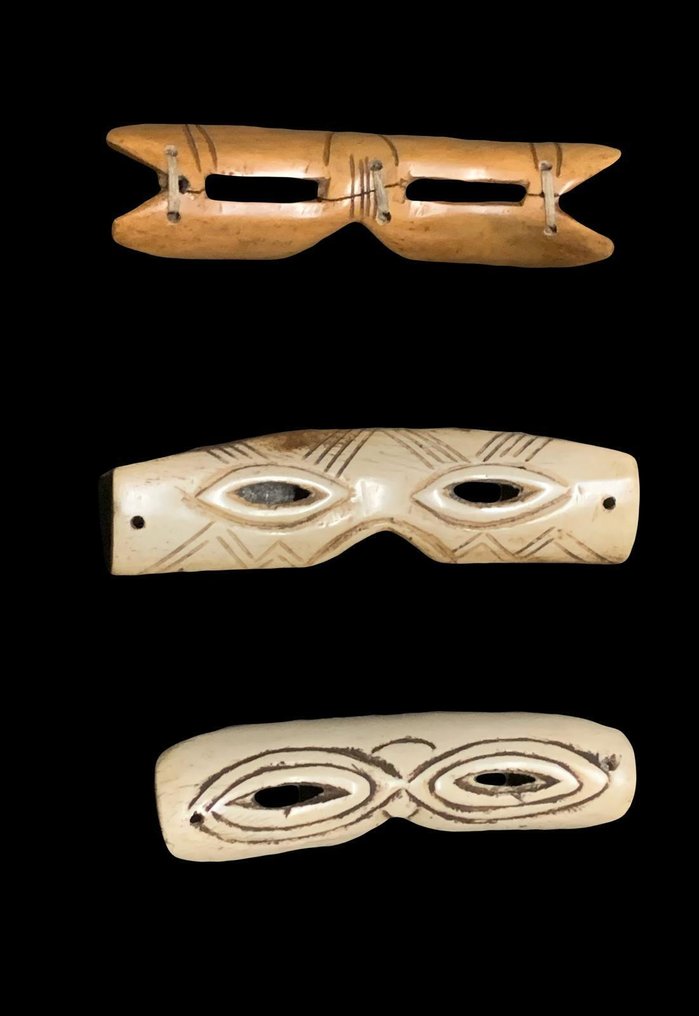 Occhiali in stile Inuit.  (Senza prezzo di riserva) #2.1