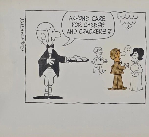 Ridgeway, Jones - 1 Original Daily Strip - Mr. Abernathy #1.0