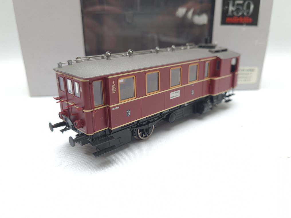 Märklin H0 - 37253 - Model train railcar (1) - Steam train set DT8 'Kittel' - DB #2.1