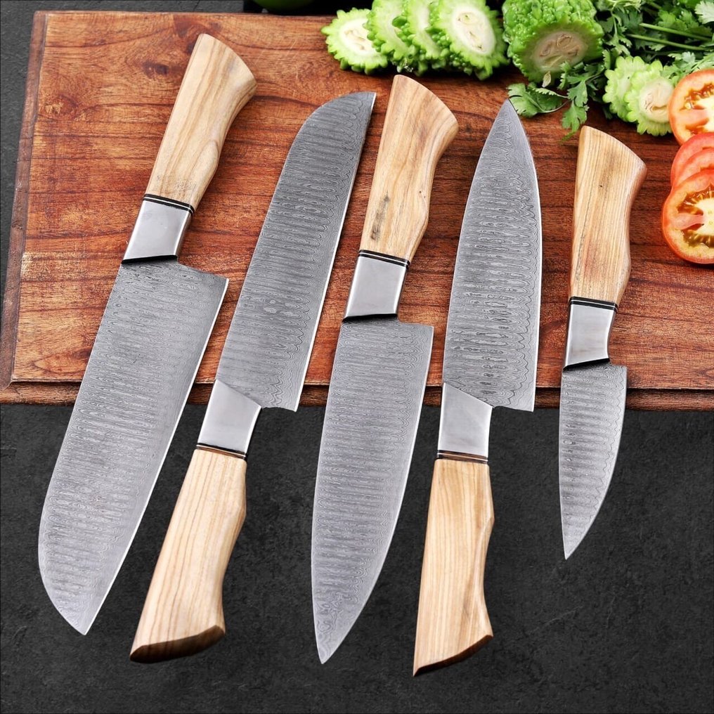 Bordknive sæt (5) - Træ - Bordkniv sæt #2.1