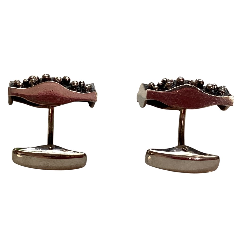 Zonder minimumprijs - Manchetknopen Zilver - Finland -jaar 1972- Tammi #1.0