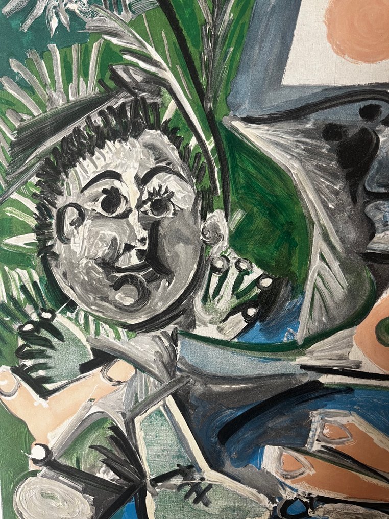 Pablo Picasso (1881-1973) - Mère et Enfant #2.1