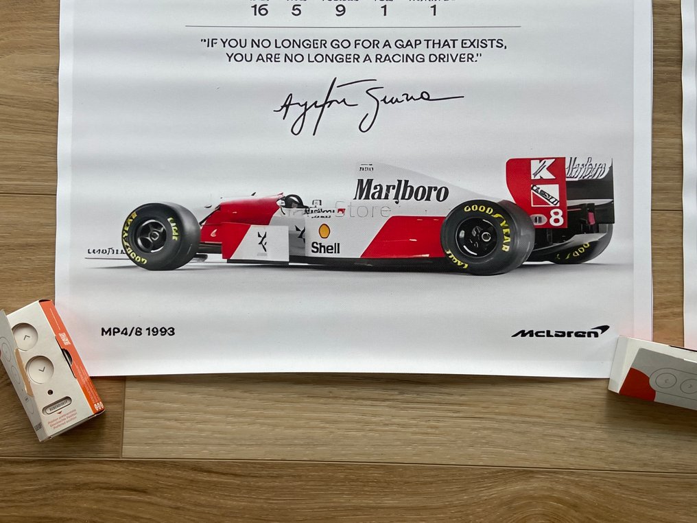 Sign - Formule 1 - Ayrton Senna #2.1