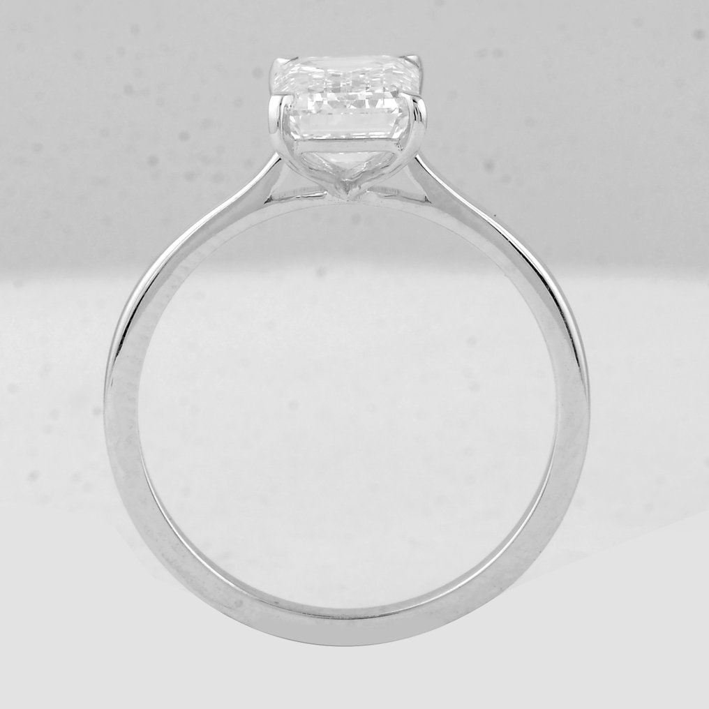 没有保留价 - 戒指 - 14K包金 白金 -  2.05ct. tw. 钻石 (实验室培育) - 钻石 #3.2