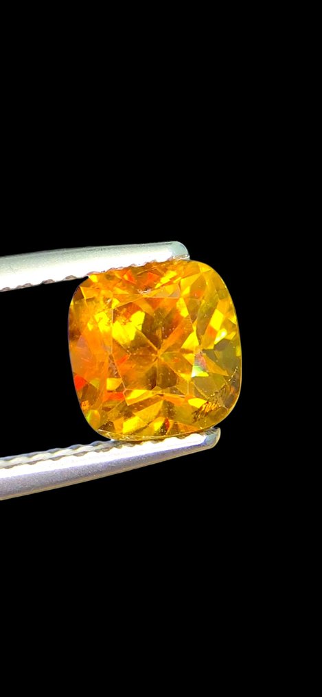 χωρίς τιμή ασφαλείας - 1 pcs Καφέ, Κίτρινο Τιτανίτης - 1.67 ct - International Gemological Institute (IGI) - Πυρρός Σφαινε #2.1