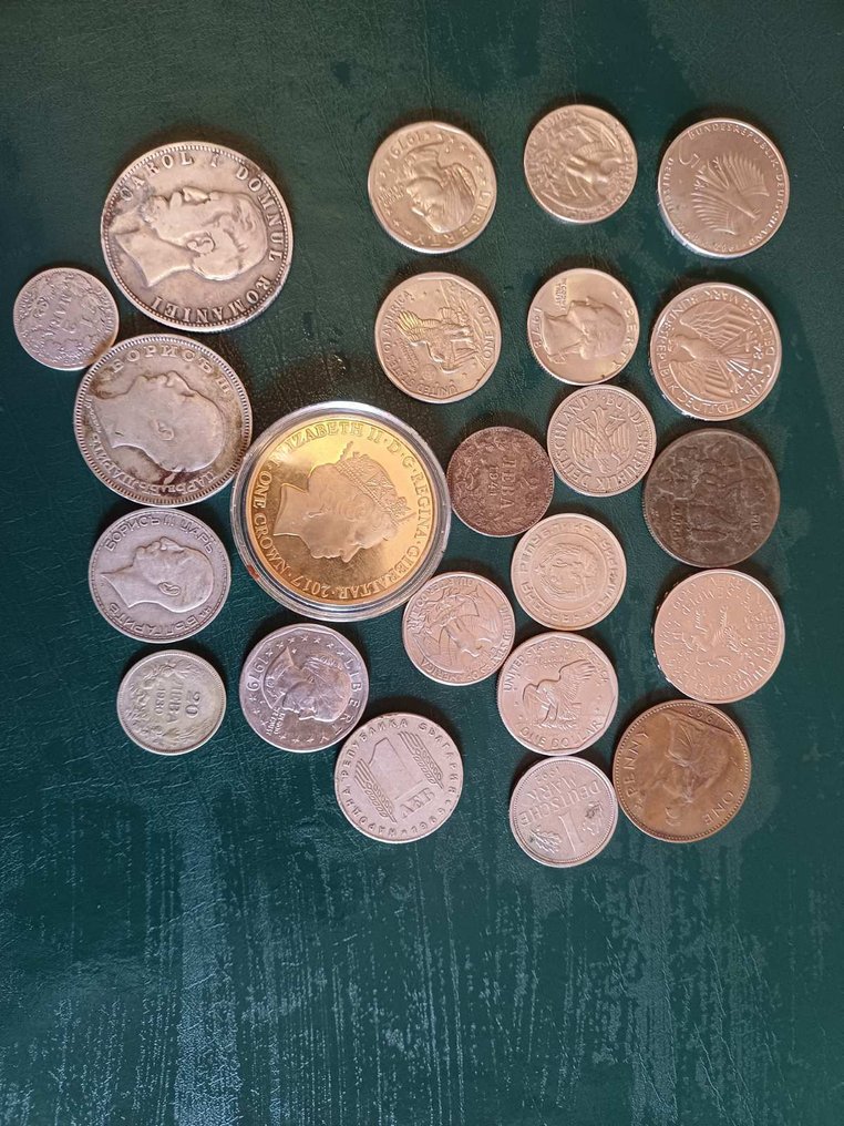 Mondo. Collection of coins incl. silver (Senza prezzo di riserva) #1.0