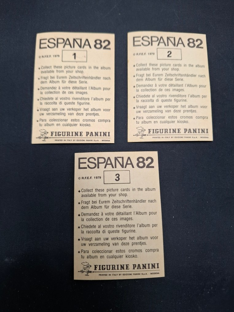 Panini World Cup España 82 - No writing - Maradona - Diego Maradona Empty album + complete loose sticker set - Casi impecable (CI) #2.1