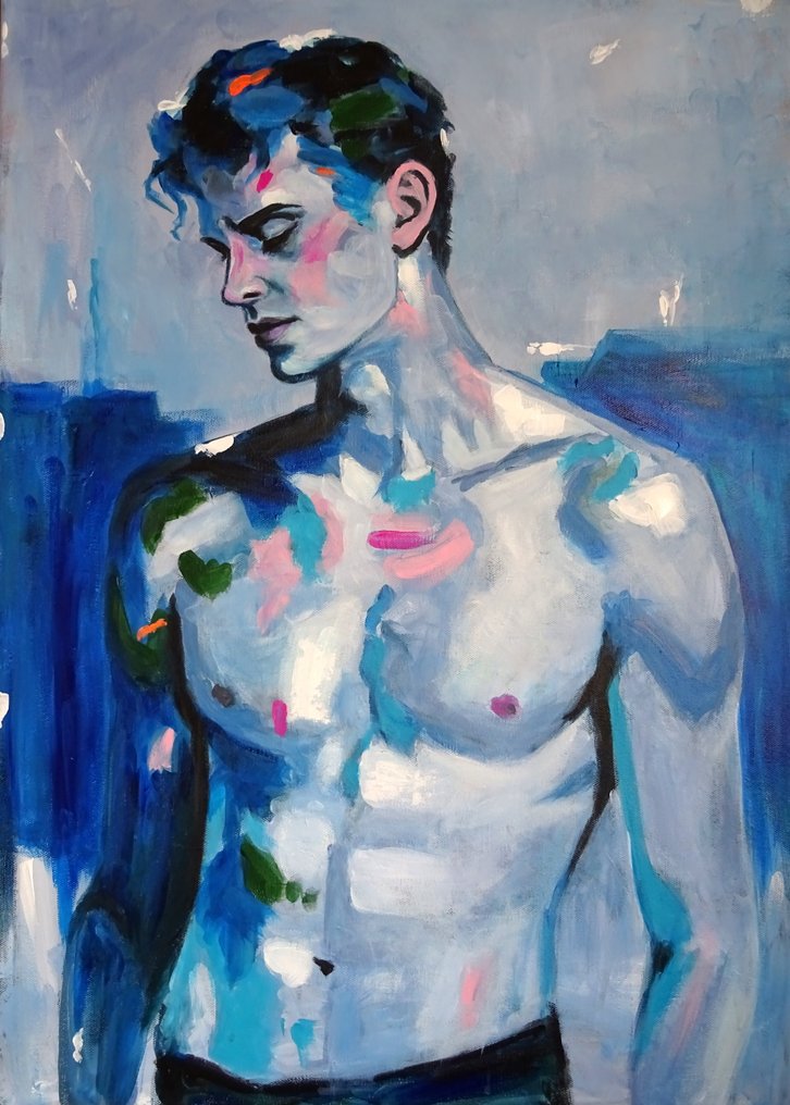 Corina Schröder(1969) - Introverted boy - NO RESERVE #1.0