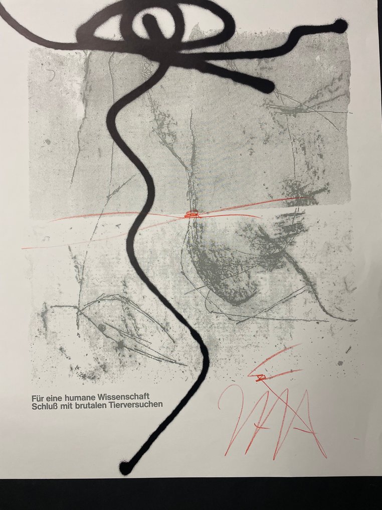 Harald Naegeli (1939) aka “Sprayer of Zurich" - Für Oskar #1.0