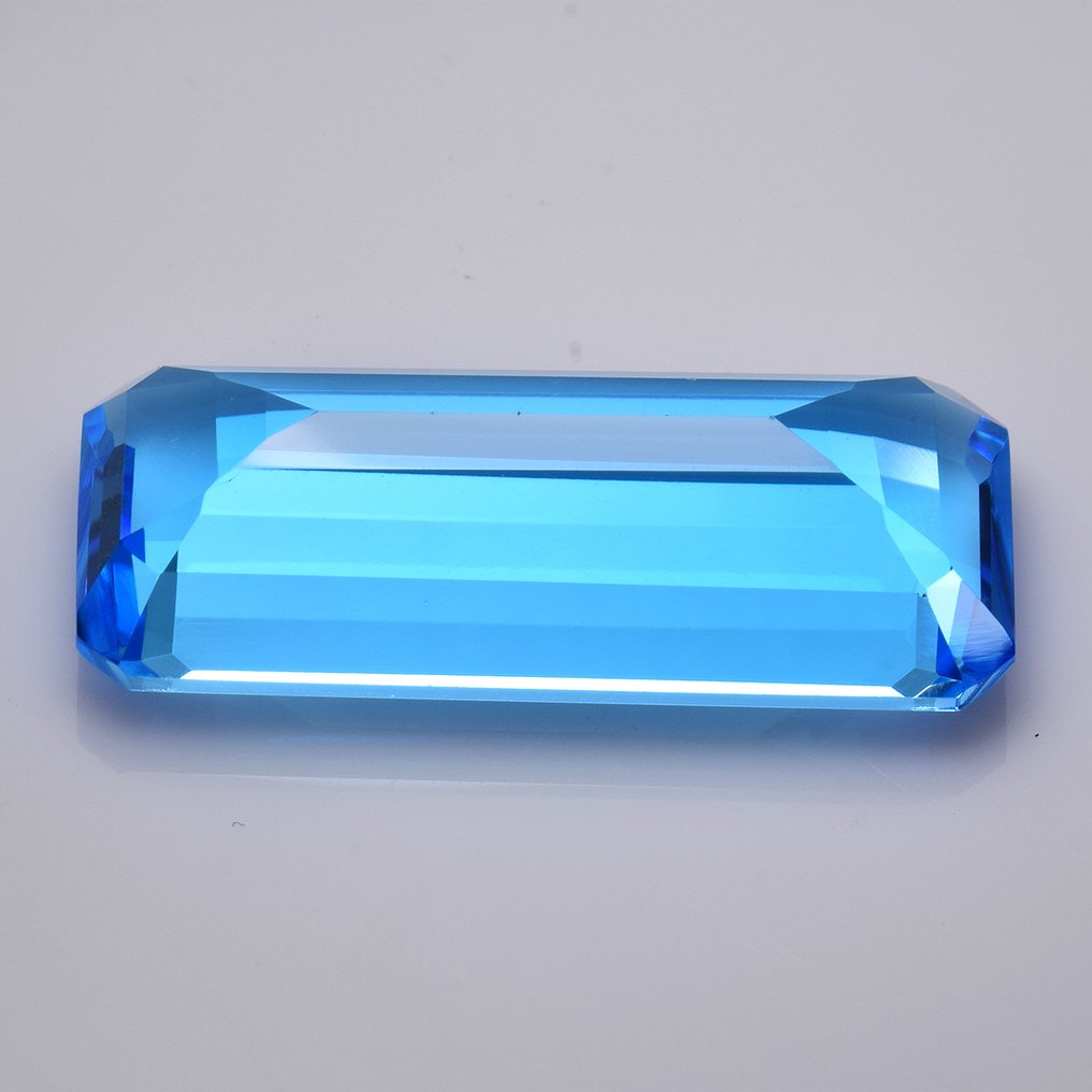 1 pcs Μπλε Τοπάζιο - 21.48 ct - Διεθνής Ένωση Έγχρωμων Πολύτιμων Λίθων (ICA GemLab) #2.1