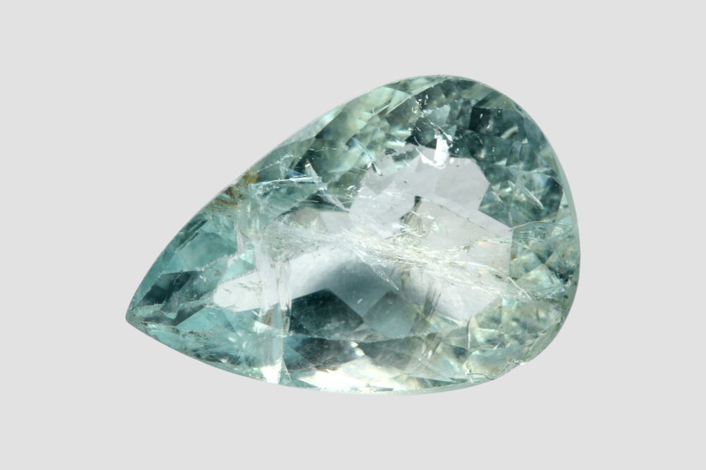 没有保留价 蓝色 海蓝宝石 - 6.12 ct - 西班牙宝石学院(IGE) #1.0