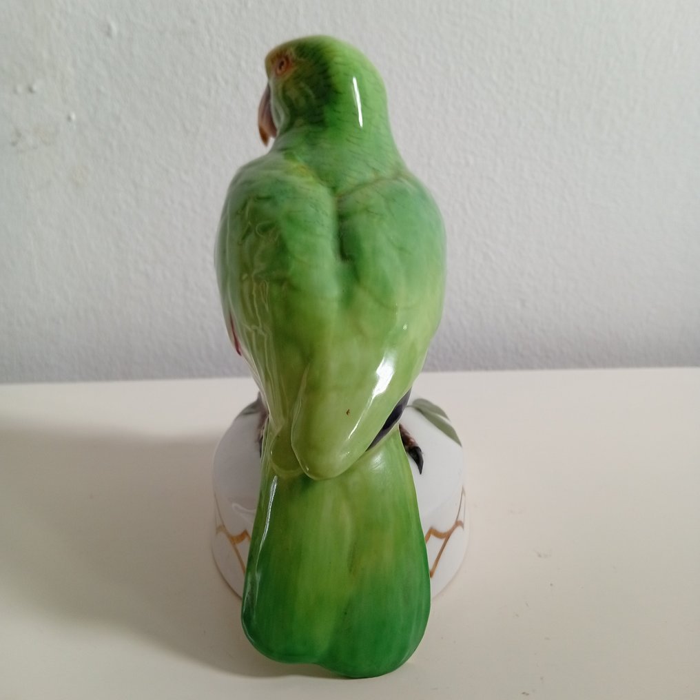 Hutschenreuther - Fritz Klee - 微型雕像 - „Papuga Amazońska” - 瓷器 #2.1