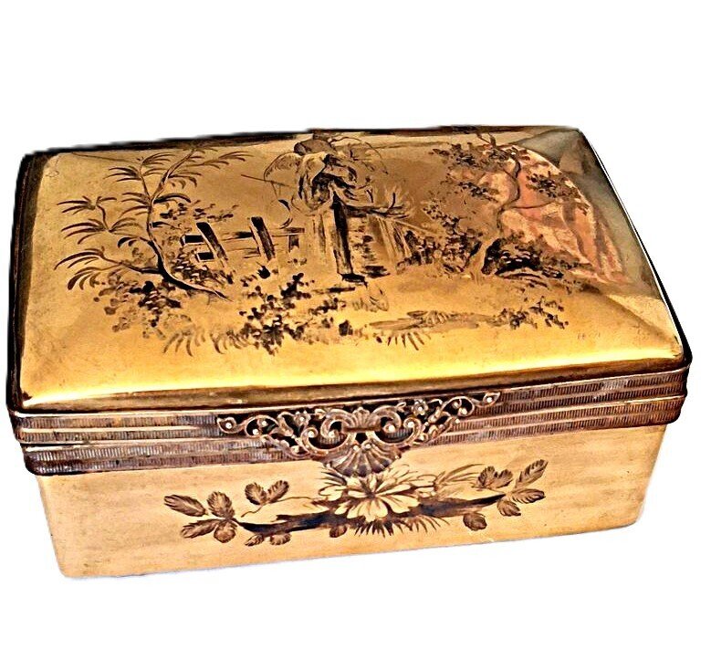 Limoges - Camille Tallec - Κουτί κοσμημάτων - Πορσελάνη - Εξαιρετικό σετ #1.0