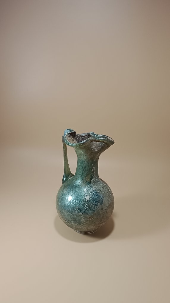 古羅馬 玻璃 玻璃三叶草口水壶 #3.2