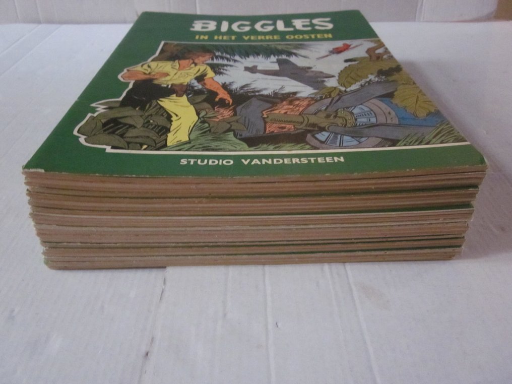 Biggles 1 t/m 20 - opeenvolgende reeks SC - 20 Album - First edition - 1965/1969 #2.1