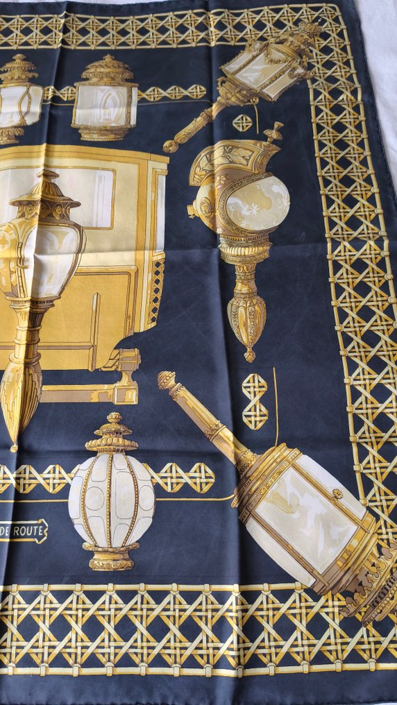 Hermès - FEUX DE ROUTE by Latham (Caty) - Könnyű selyem #3.2