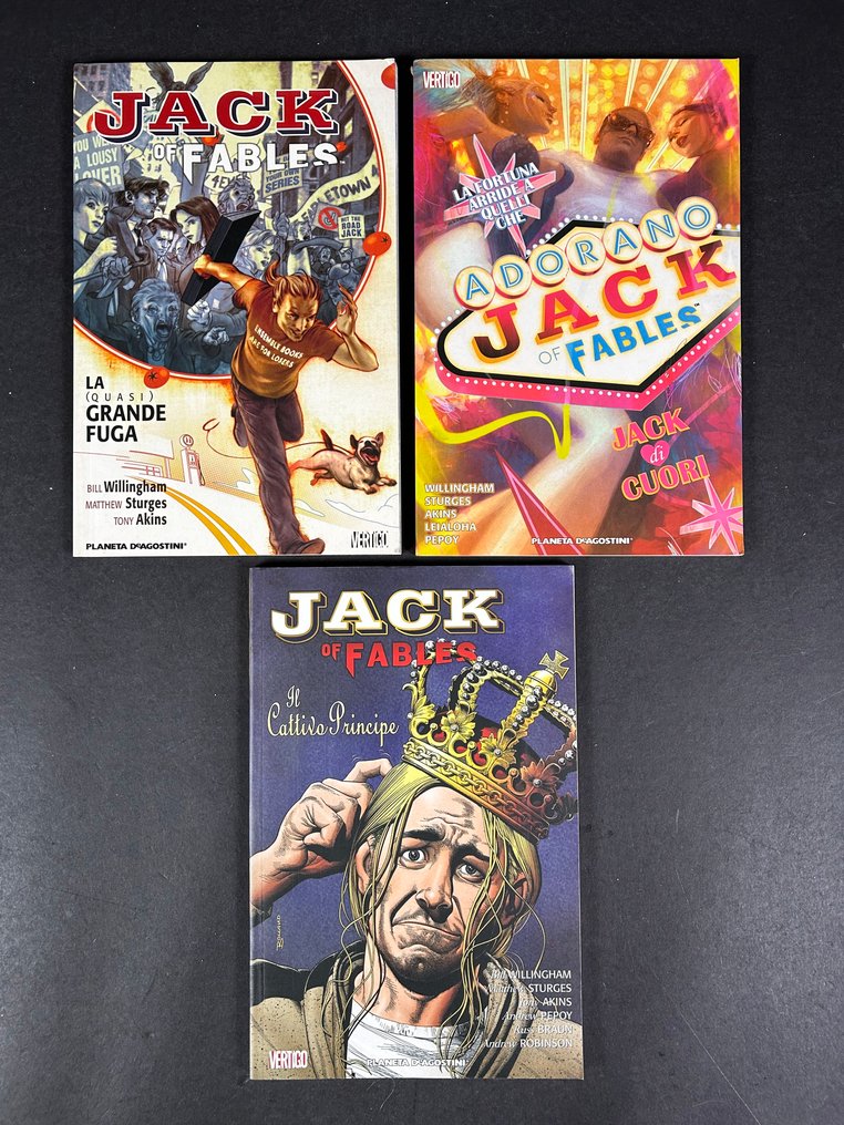 Favole 9x albi assortiti - Cenerentola, Jack of Fables, Fables - 9 Album - 第一版 - 2010 #3.2