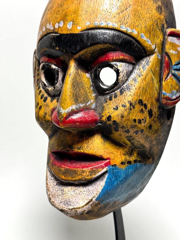 Hindu maszk - Kali Mask - Délkelet-Nepál (Nincs minimálár) #4.3