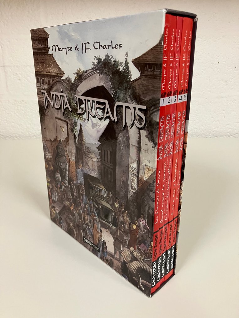 India Dreams T1 à T5 - 5x C + coffret - EO/Ré - 5 Άλμπουμ - 2002/2005 #1.0