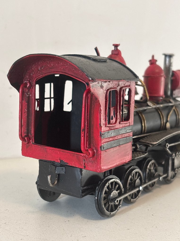 Sculpture, Oldtimer trein - 12 cm - Metal #3.2