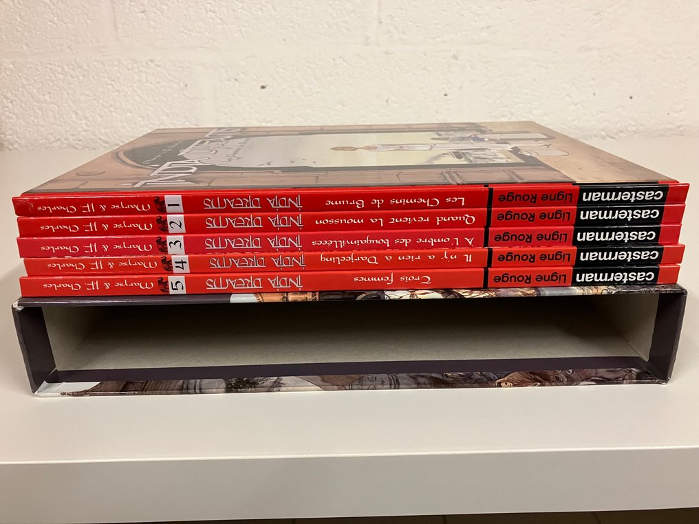 India Dreams T1 à T5 - 5x C + coffret - EO/Ré - 5 Άλμπουμ - 2002/2005 #4.3