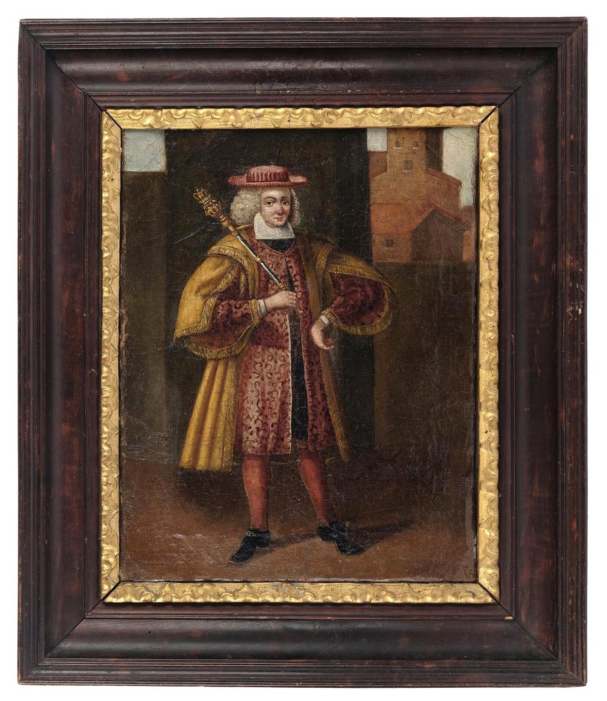 European School (XVII) - Full-length portrait of a nobleman #1.0