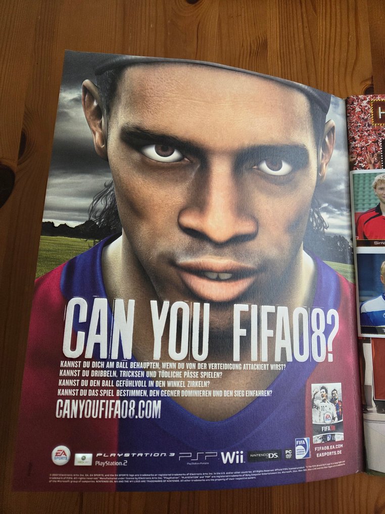 帕尼尼 Fussball 2007/08 - 1 Empty album + complete loose sticker set - 优秀（EX） #3.2