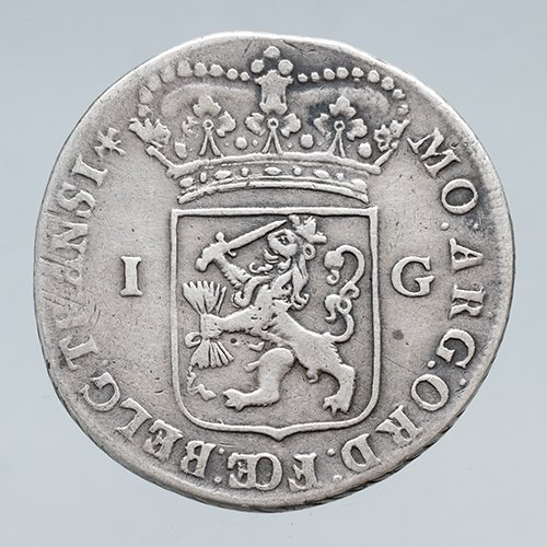 Nederland, Provinsielle mynter 1 Gulden 1762-1794 (4 stuks)  (Ingen reservasjonspris) #4.3