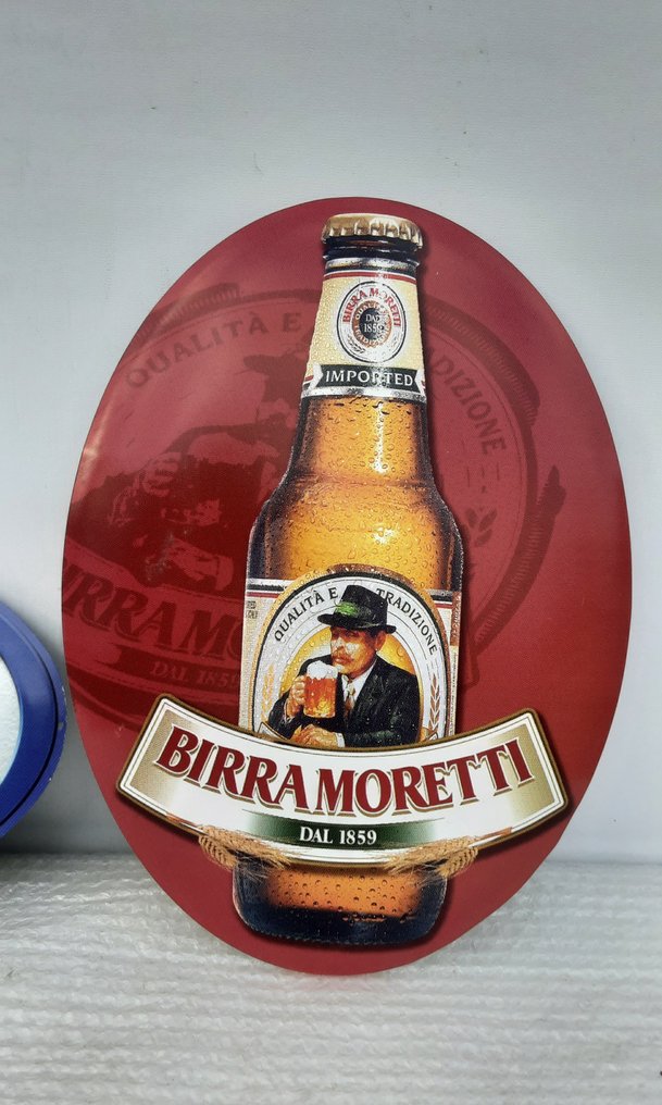 Moretti - Mainoskyltti (2) - Metalli #3.2