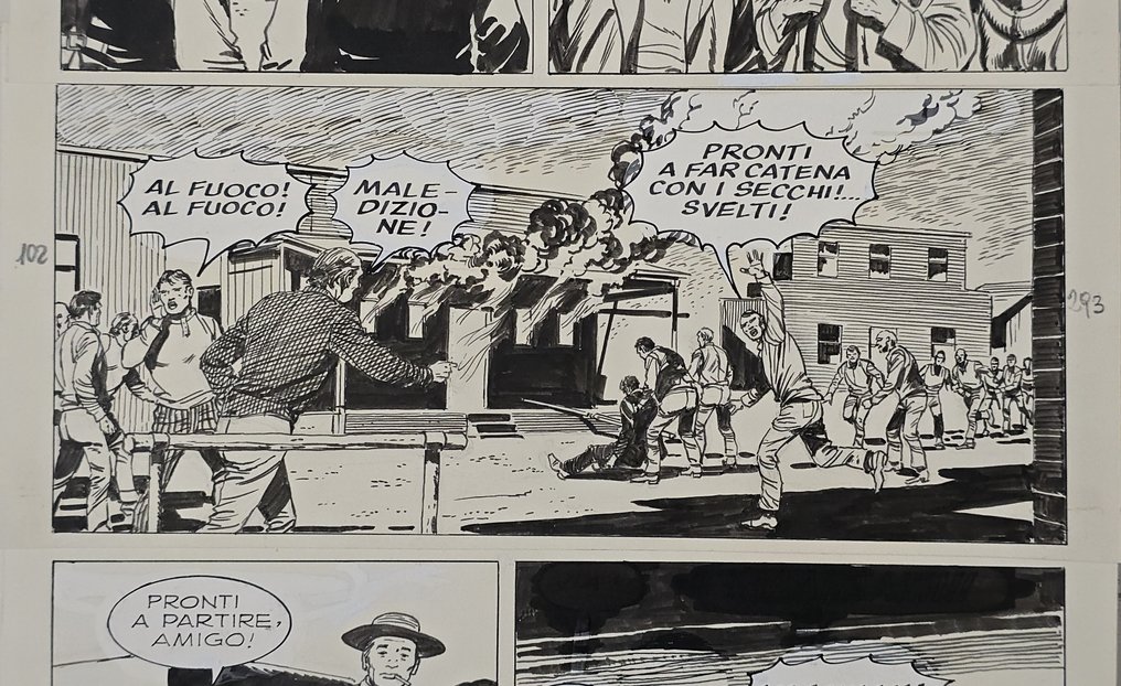 Guglielmo, Letteri - 1 Original page - Tex #2.1